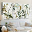 Tropical Impromptu I - Toile tendue avec châssis sur mesure - 3 pièces-1085180769-1085180771