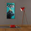  Art mural en toile, «Black Lab And Bird» par Heather Gauthier, 20 po x 40 po-106951739