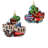 3.5'' Glass Hanging Figurine Ornament