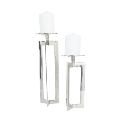 2 Piece Aluminum Tabletop Dish Set