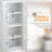 72" Freestanding 4-Door Kitchen Pantry