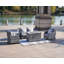 Alseepa 4 - Person Patio Conversation Set with Cushions