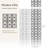 3D Window Film Removable Retro Geometric