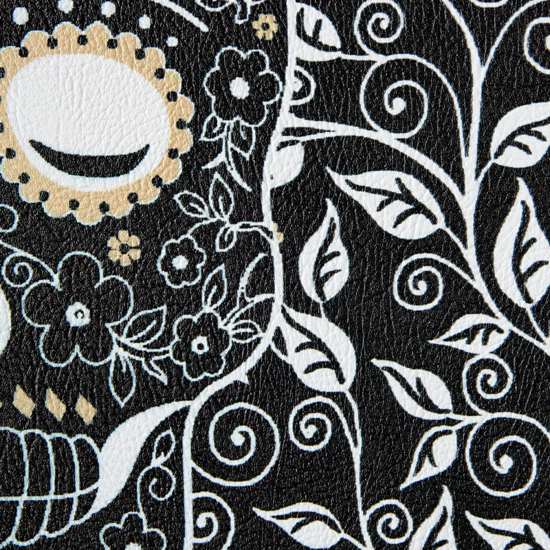 Tapis de couloir antidérapant FIESTA, Noir / Blanc / Beige