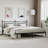 Braxden 12" Metal Bed Frame with Headboard No Mattress-241430123-241430122