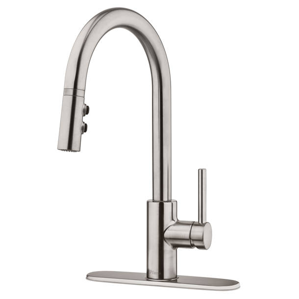 Pfister Lita Pull Down Single Handle Kitchen Faucet & Reviews | Wayfair