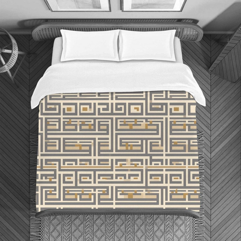 Housse de couette Mandala, Housse de couette simple