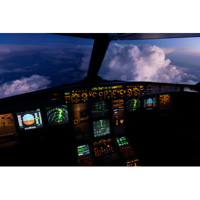 Sunset Inflight by Skyhobo - No Frame Art Prints on Canvas