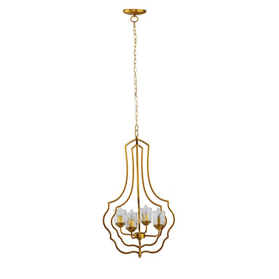 Lustre empire 4 lumières Dracut