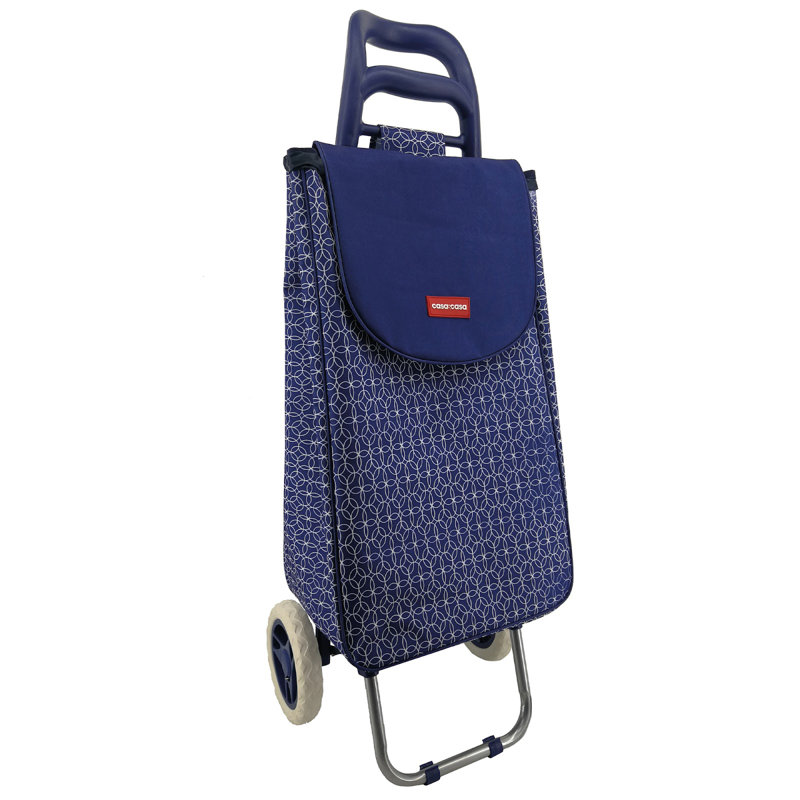 Casa & Casa 107cm H x 122cm W Shopping Trolley with Wheels