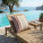 Set of 2 Outdoor Throw Pillows 18x18, Weather Resistant UV Fade Resistant Patio Cushions-125381896