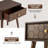 Genelia 19.8'' W Nightstand