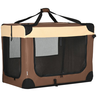 Collapsible Pet Carrier with 3 Doors