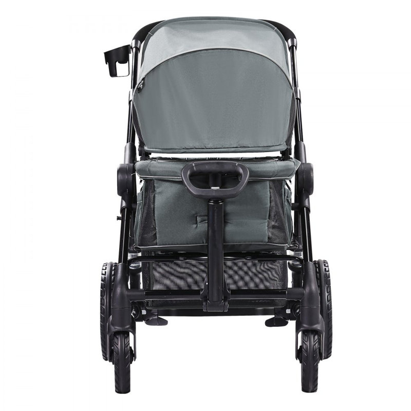 Chariot tout-terrain avec poussette pliable 2-en-1 2 places pliable Expedition