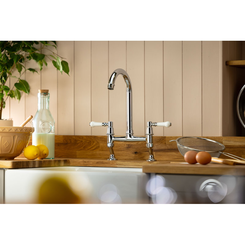 Abode Designs Keswick Bridge Kitchen Faucet, Chrome