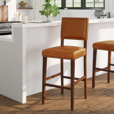 Husno Upholstered Counter Stool