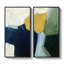 "Modern Color Block", ensemble de 2 reproductions d'art sur toile encadrées 60 "x 20" x 2, 60 "x 30" x 2-806620130-806620132
