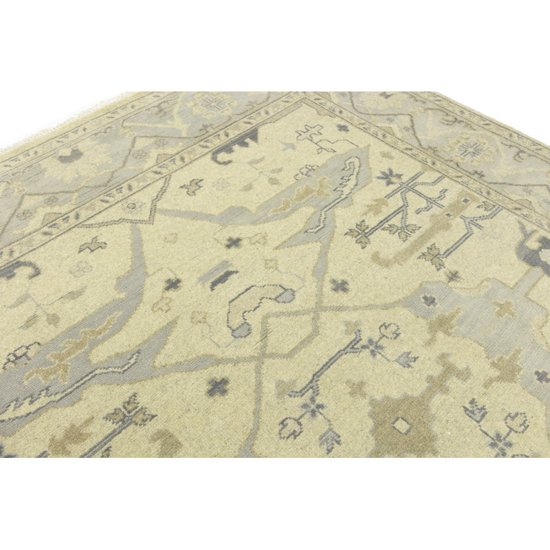 Tapis oriental Oushak Chobi Mute