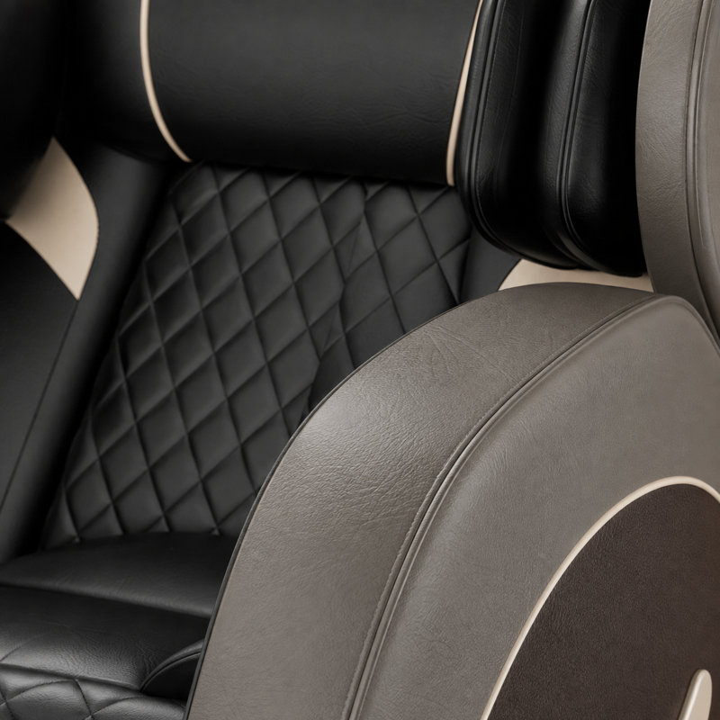 Fauteuil de massage gris complet pour le corps