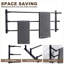 3-Tier Stainless Steel Wall Mounted Towel Rack With Concealed Mounting Hardware-123321984-111702375