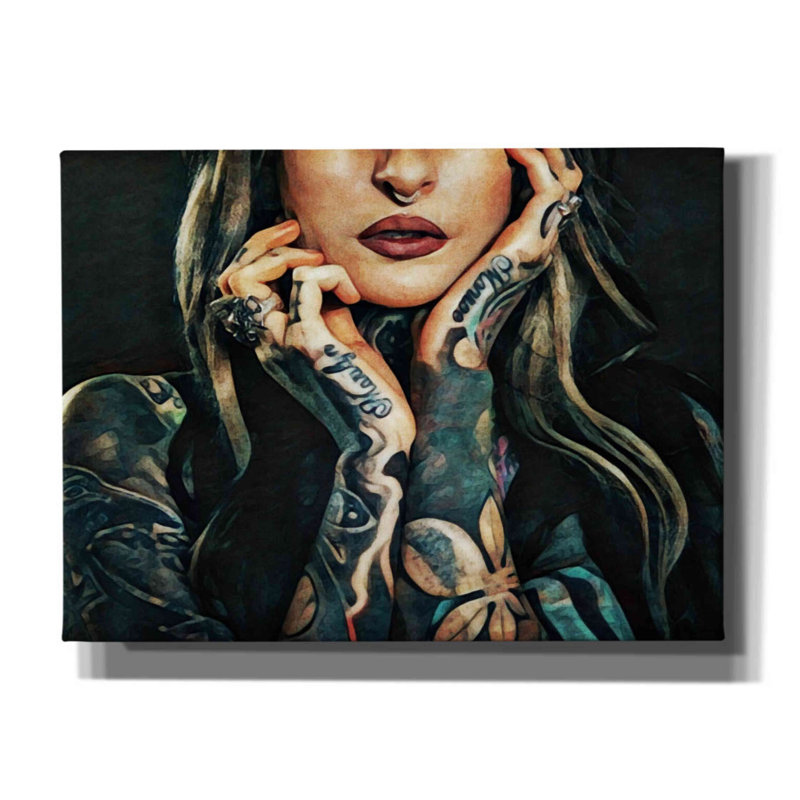 Impression sur toile tendue, H 40 po x l 54 po x P 1,5 po