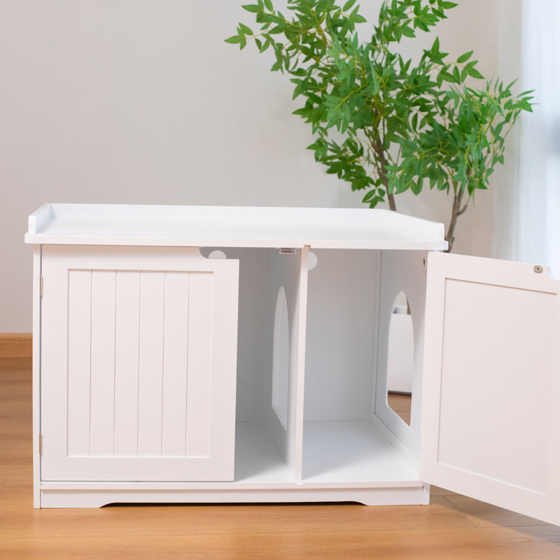 Table d'appoint d'intérieur pour chat, grande table de chevet pour animaux