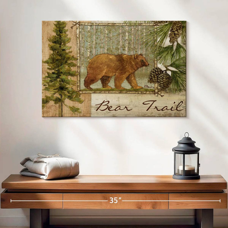 Sentier des ours, H 16 po x l 24 po