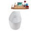 59.1'' x 28.7'' Soaking Acrylic Bathtub-95288526
