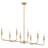 8 - Light Steel Dimmable Classic / Traditional Chandelier-1162710487