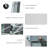 Outsunny 10' x 19' Pop Up Canopy with Easy Up Steel Frame