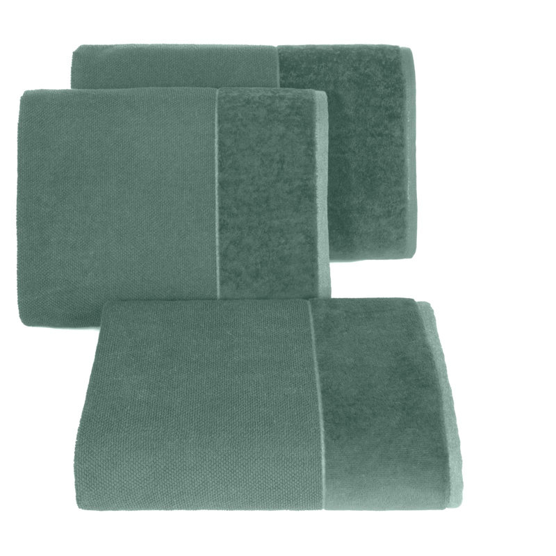 Hubsher Midweight Jacquard Hand Towel, Mint