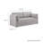 Linden Upholstered Heathered Chenille Sofa-104318004