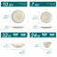 Bonbon 48 Piece Dinnerware Set, Service for 12 -1085913678