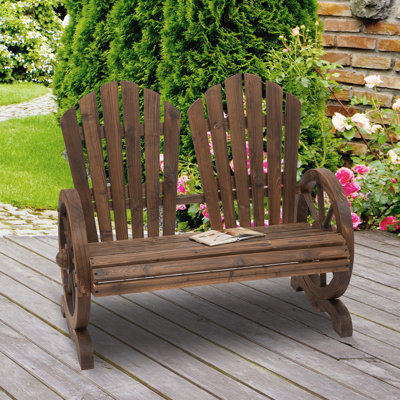 Banc de jardin en bois Andriah