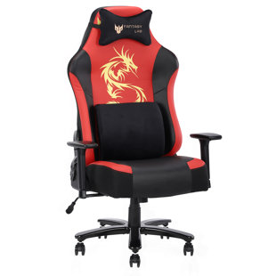 Bosmiller Reclining Ergonomic Faux Leather Swiveling PC & Racing Game Chair
