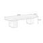 Banc rembourré blanc-1333333202