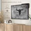 Texas Coast Typography Canvas Print