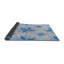 Tapis géométrique bleu-758614660