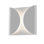 Folds LED Outdoor Sconce