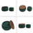 Round Storage Ottoman, 2 In 1 Function, Work As End Table And Ottoman,With Small Seat-309077305