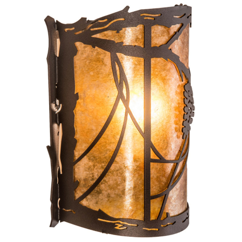 Whispering Pines 1 - Light Flush Mounted Sconce