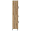  Highboard With Drawer 2 Pcs Artisan Oak Engineered Wood-1891900589