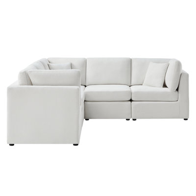 Chauncy 5-PC Sectional - Ivory