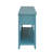 Teal Finish Console Table