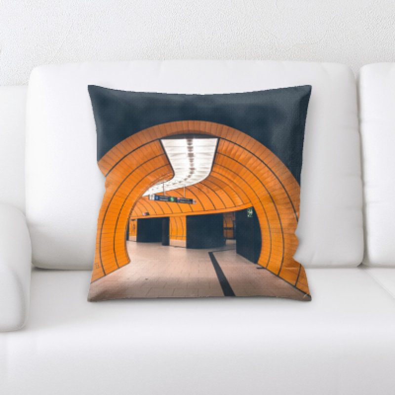 Microsuede Throw Pillow
