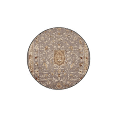 Machine Washable Gray Area Rug