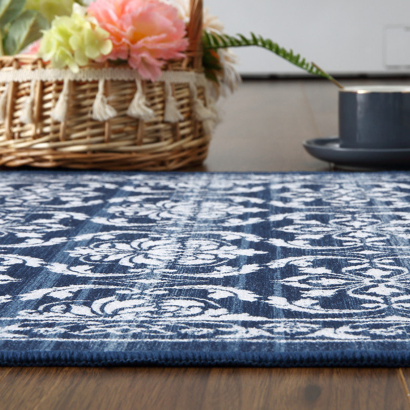 Maud Area Rug, Blue, Rectangle 200 x 290cm
