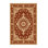 Soft Plush Cozine Traditional Oriental Area Rug in Brown – LightBrown Binding