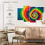 Avery Spiral Tie Dye abstrait-108904714