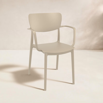Farrah Stackable Patio Armchair